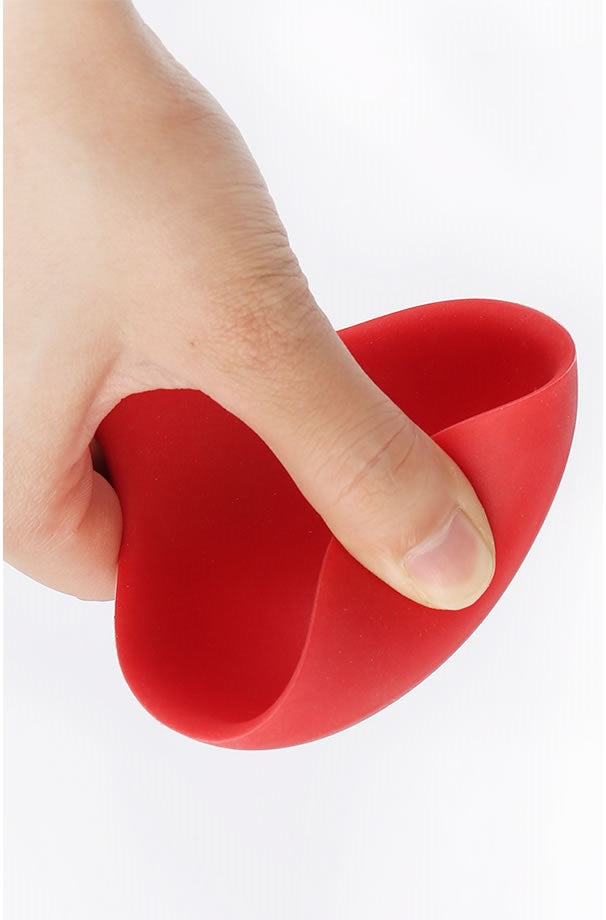 Silicone Ladle Soup Spoon - Red