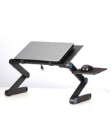 Adjustable Laptop Desk Stand with Cooling Fan