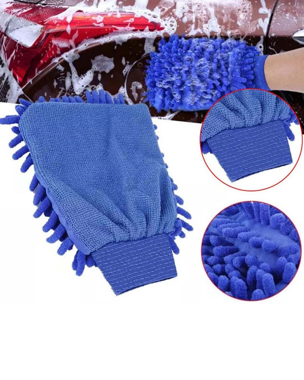 3 in 1 Combo in Just ₹585 (Car Microfiber Glove, Car Duster & Cleaning Brush)