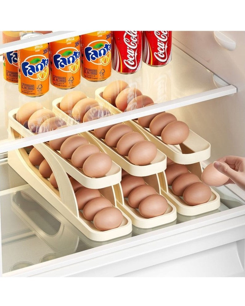 Sliding Double-Layer Egg Storage Tray