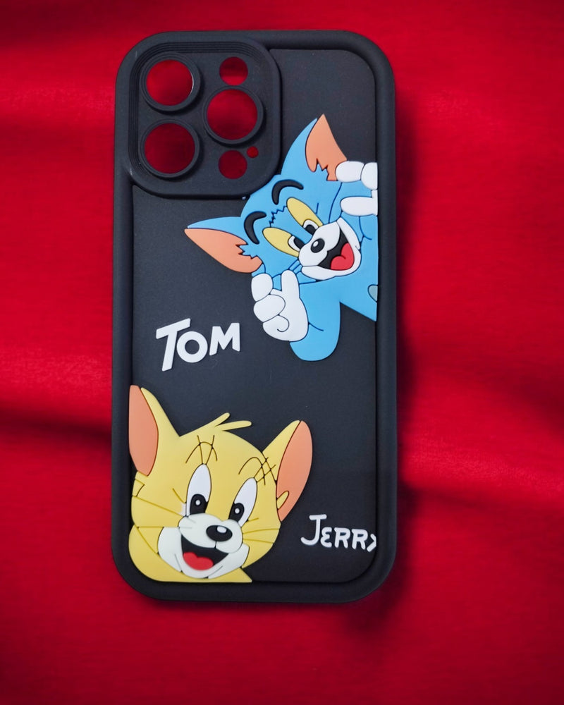 3D Tom and Jerry - iPhone Mobile Cover Case