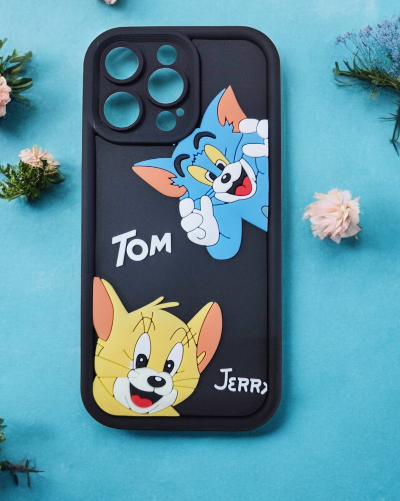 3D Tom and Jerry - iPhone Mobile Cover Case