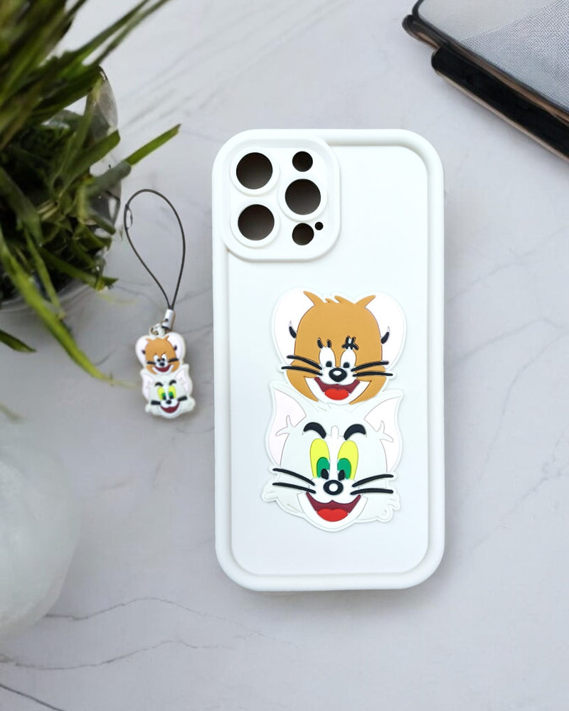 3D Tom and Jerry II - iPhone Mobile Cover Case