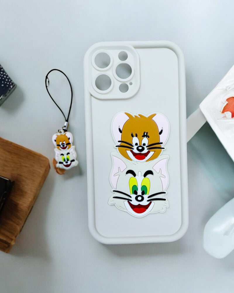 3D Tom and Jerry II - iPhone Mobile Cover Case