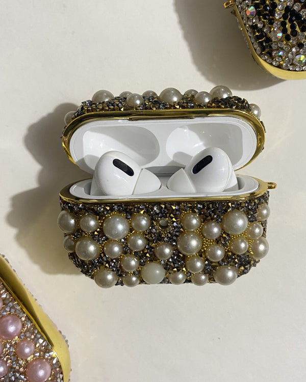 champagne pearl AirPods Pro case