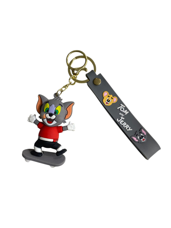 Tom Skateboard Chase Keychain