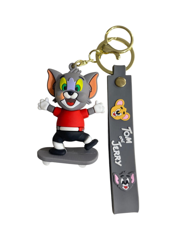 Tom Skateboard Chase Keychain