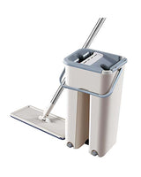 Hand-Free Flat Squeeze Mop Bucket System