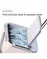 Hand-Free Flat Squeeze Mop Bucket System