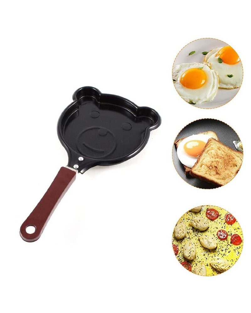 Mix Cartoon Shape Mini Non-Stick Egg Omelets Pan - Single