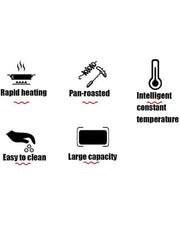 Electrical Smokeless Indoor, Outdoor Portable  Barbeque Grill