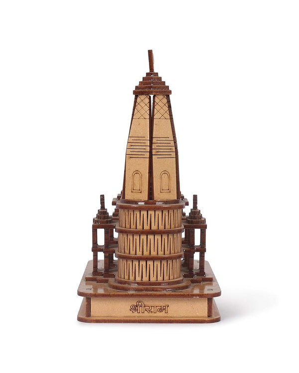 Shri Ram Mandir Ayodhya Model Wooden Design