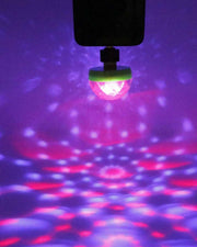 Mini Mobile Phone USB Powered Disco Lights
