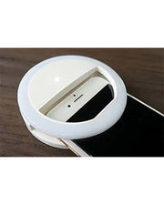 Portable Selfie LED Light Ring Flash Night Light for Smartphones, Tablets, iPad