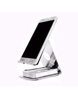Stainless Steel Mobile Phone Stand with Card Holder