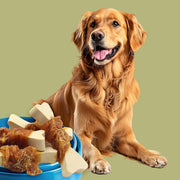 Milk Flavor Small Bones Wrap with Chicken - 100gm