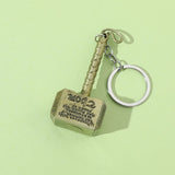 Thor's Hammer Mjolnir Keychain