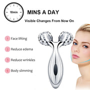 Anti-Ageing 3D Face Roller for Puffiness