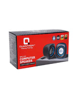 Quantron USB Computer Speaker - Set of 2