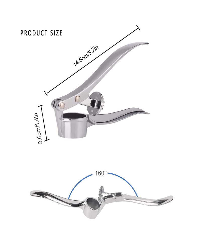 Stainless Steeel Garlic Squeezer Presser