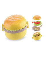 Burger Shape Lunch Box - 3 Layers