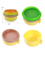 Burger Shape Lunch Box - 3 Layers