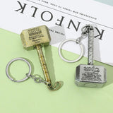 Thor's Hammer Mjolnir Keychain