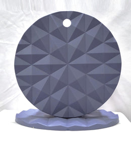 Heat Resistant Silicone Circle Trivet Mat - Set of 2