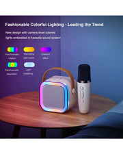 Wilreless Microphones & Speaker - (Blue Color)