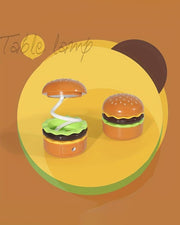 Burger Shape Foldable Lamp