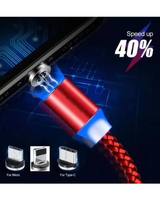 Luminous Mobile Charging Led Cable - Magnetic
