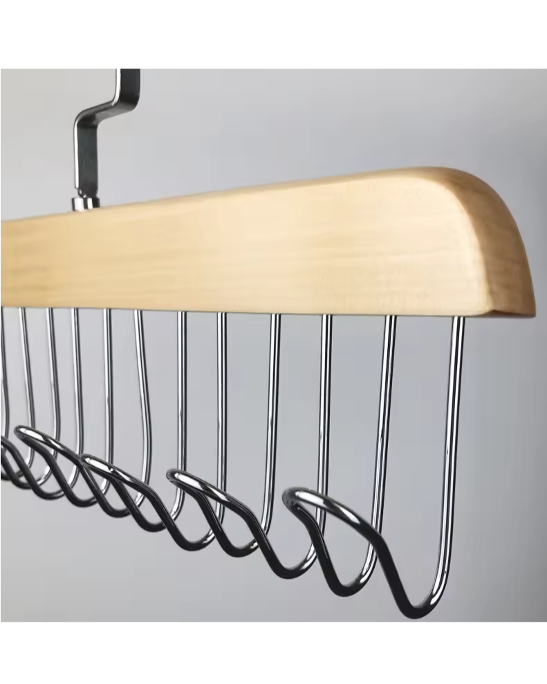 Anti-Slip Cloth Hanger '8 Hooks' - Pack of 2