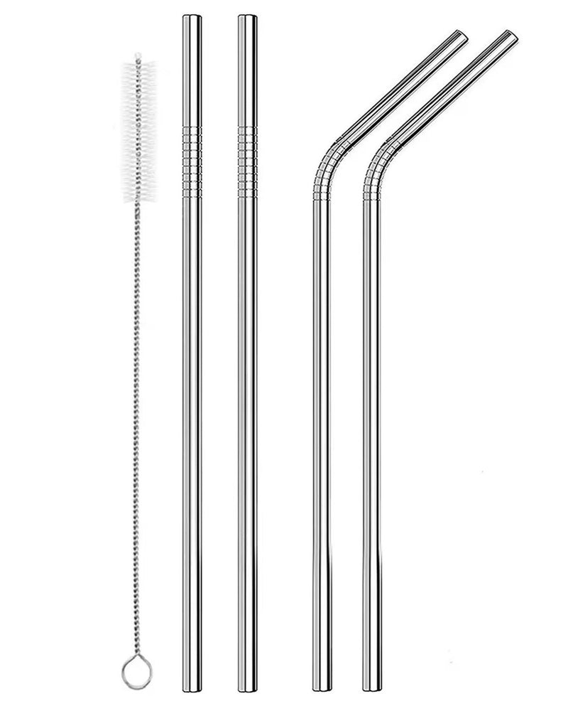 Stainless Steel Straws Set of 2