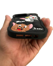 Tom & Jerry 'Black' - iPhone Mobile Cover Case