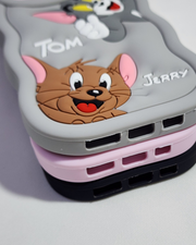 Tom & Jerry 'Grey' - iPhone Mobile Cover Case