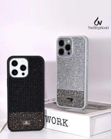 The Bling World - iPhone 15 Pro Max Cover Case - Silver (Original)