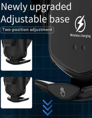 Smart Sensor Car Mobile Holder with Wireless Charger