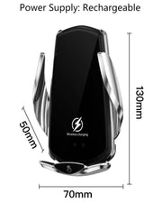 Smart Sensor Car Mobile Holder with Wireless Charger