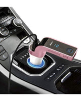 Dual USB Car Charger with Bluetooth