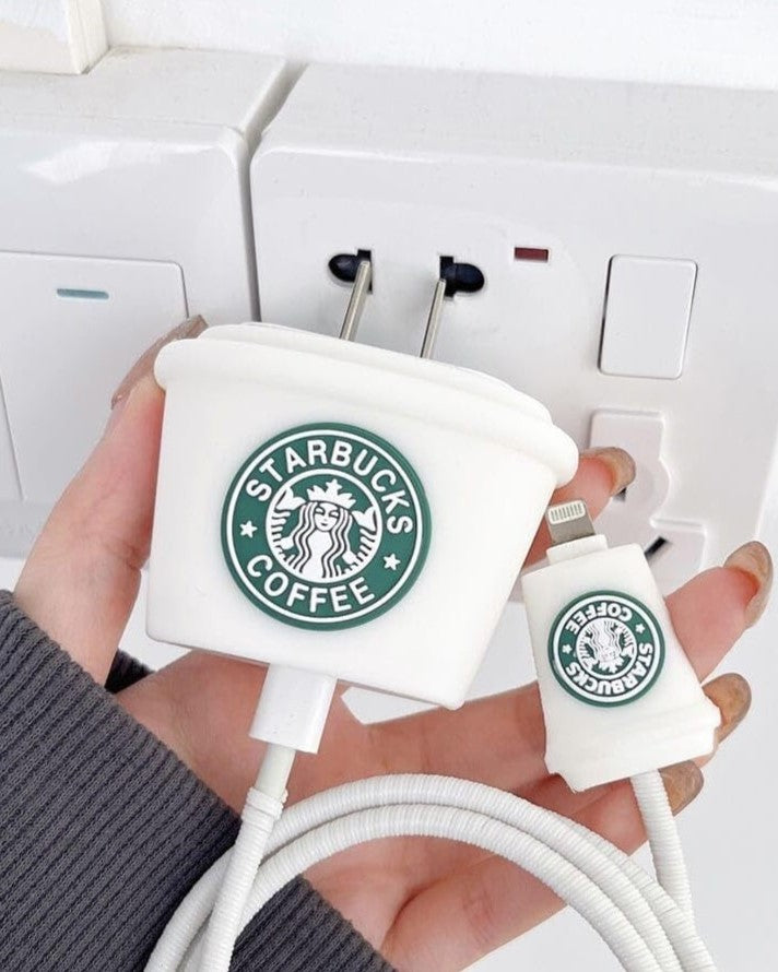 Coffe Lovers - iPhone Charger Case and Cable Protector