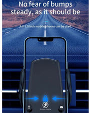 Smart Sensor Car Mobile Holder with Wireless Charger