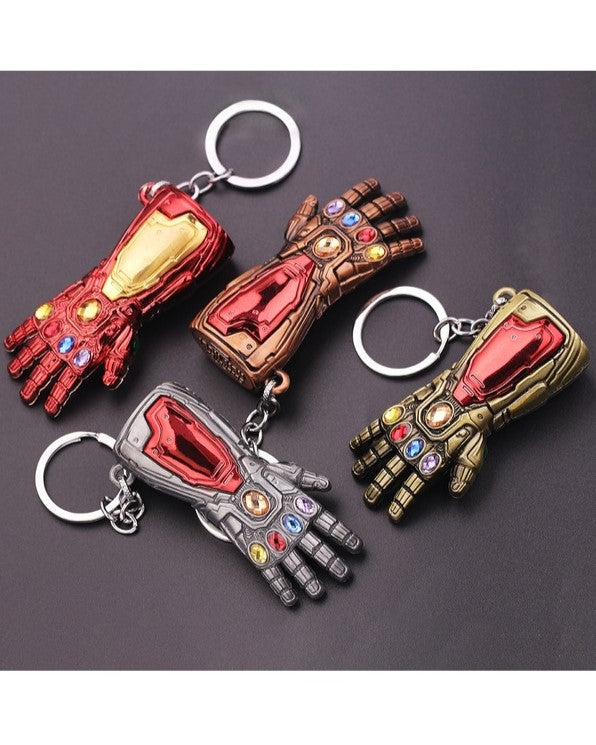 Avengers Thanos Infinity Gauntlet Glove Keychain - Bronze