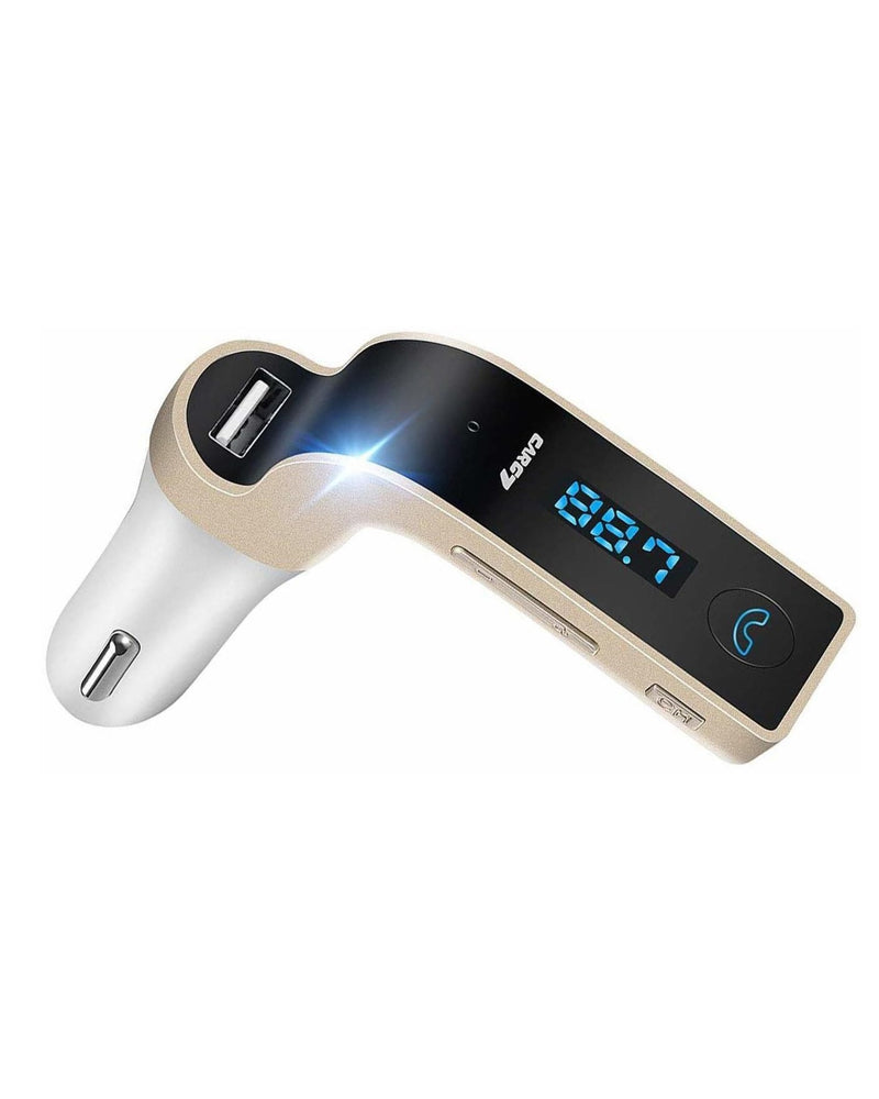 Dual USB Car Charger with Bluetooth