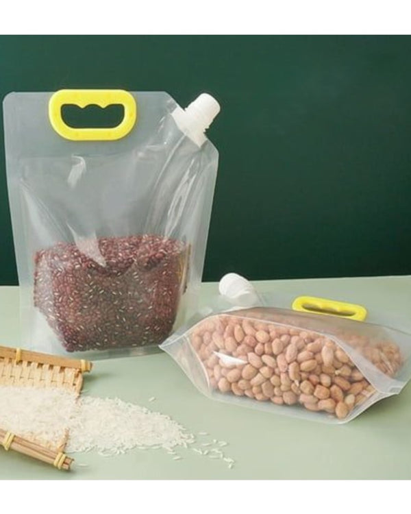 Plastic Grain Moisture-Proof Sealed Bag - Set of 2