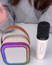 Wilreless Microphones & Speaker - (Blue Color)