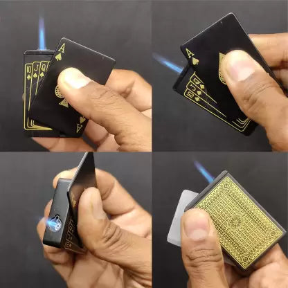 "Playing Cards Design Lighter: A Flash of Fun"