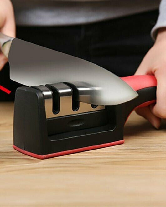 Manual Knife Sharpener Tool - 3 Stages