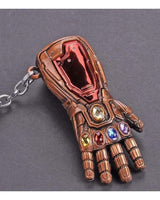 Avengers Thanos Infinity Gauntlet Glove Keychain - Bronze