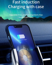 Smart Sensor Car Mobile Holder with Wireless Charger